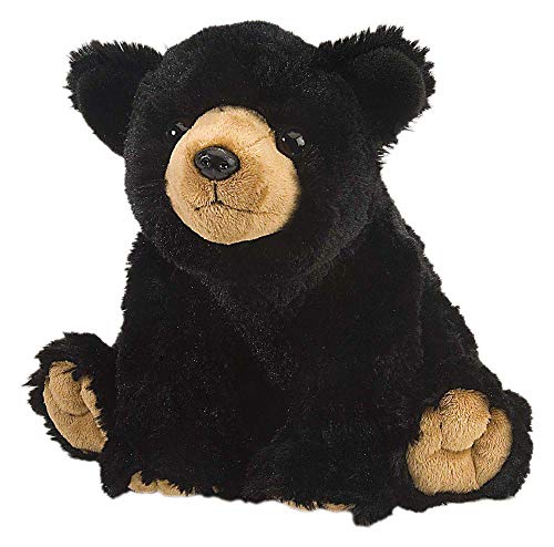 Product Cover Wild Republic Black Bear Plush, Stuffed Animal, Plush Toy, Gifts for Kids, Cuddlekins 12 Inches