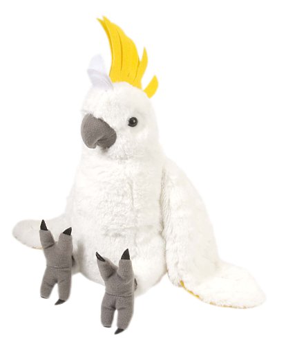 Product Cover Wild Republic Cockatoo Plush, Stuffed Animal, Plush Toy, Gifts for Kids, Cuddlekins 12 Inches