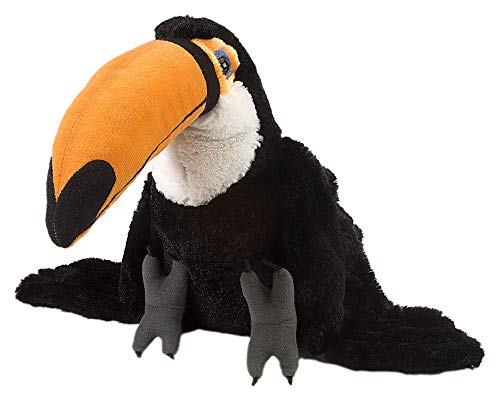 Product Cover Wild Republic Toucan Plush, Stuffed Animal, Plush Toy, Gifts for Kids, Cuddlekins 12 Inches