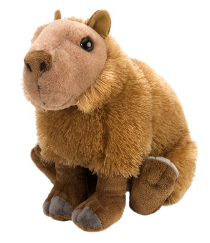 Product Cover Wild Republic Capybara Plush, Stuffed Animal, Plush Toy, Gifts for Kids, Cuddlekins 12 Inches