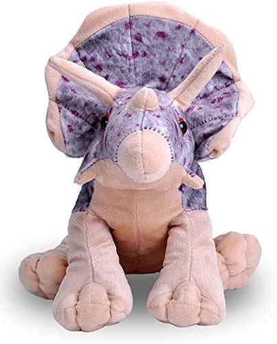 Product Cover Wild Republic Triceratops Plush, Dinosaur Stuffed Animal, Plush Toy, Gifts for Kids, Cuddlekins 12