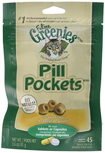 Product Cover 6-Pack Pill Pockets For Cats Chicken 9.6 Oz (270 Pockets)
