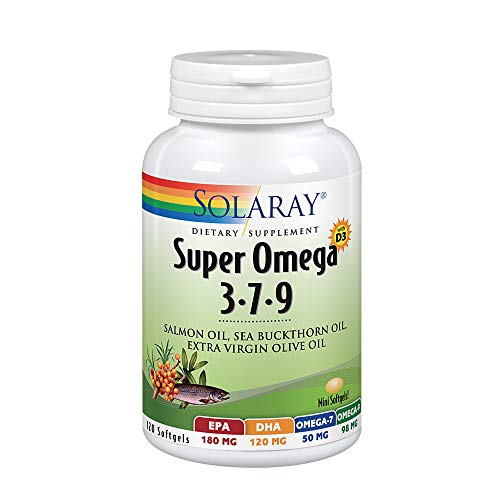 Product Cover Solaray Super Omega 3-7-9 Softgels, 120 Count