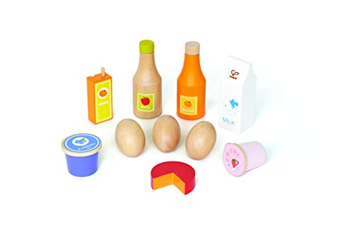 Product Cover Hape Healthy Basics Kid's Wooden Play Kitchen Accessories Food Set