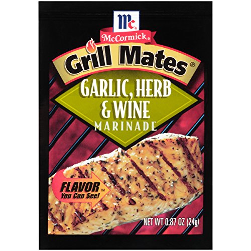 Product Cover McCormick Grill Mates Garlic, Herb & Wine Marinade Mix, 0.87 oz, Pack of 12