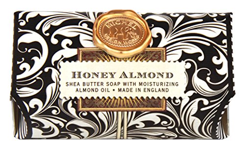 Product Cover Michel Design Works 9-Ounce Bath Soap Bar, Honey Almond, Large
