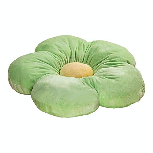 Product Cover Butterfly Craze Girls Flower Floor Pillow Seating Cushion, for a Reading Nook, Bed Room, or Watching TV. Softer and More Plush Than Area Rug or Foam Mat