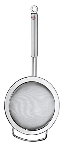 Product Cover Rösle Stainless Steel Round Handle Kitchen Strainer, Fine Mesh, 7.9-inch