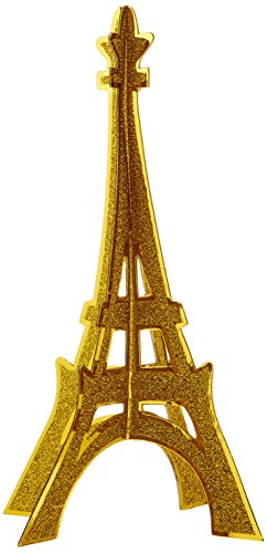 Product Cover Glittered 3-D Eiffel Tower Centerpiece Party Accessory (1 count) (1/Pkg)