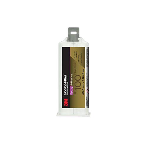Product Cover 3M Scotch-Weld Epoxy Adhesive DP100 Plus Clear, 1.69 oz (Pack of 1)