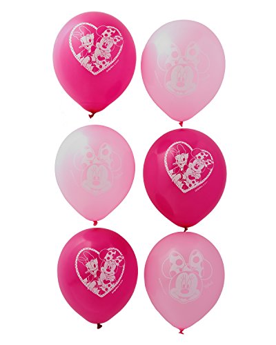 Product Cover American Greetings Minnie Mouse Party Supplies, Latex Balloons, 6-Count