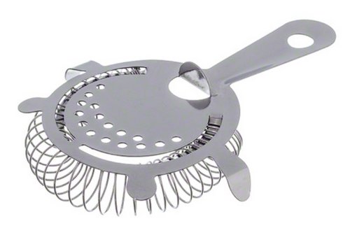 Product Cover American Metalcraft S209 4-Prong Stainless Steel Bar Cocktail Strainer, 5.75