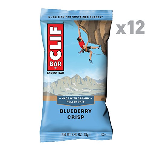 Product Cover CLIF BAR - Energy Bars - Blueberry Crisp - (2.4 Ounce Protein Bars, 12 Count)