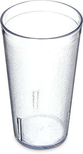 Product Cover Carlisle 5216-207 Stackable Shatter-Resistant Plastic Tumbler, 16 oz., Clear (Pack of 24)