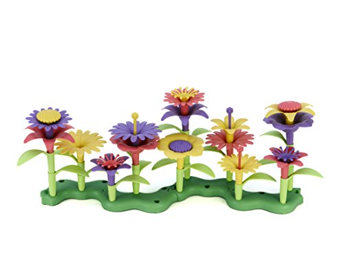 Product Cover Green Toys Build-a-Bouquet Floral Arrangement Playset - BPA Free, Phthalates Free, Creative Play Toys for Gross Motors, Fine Motor Skill Development. Toys and Games