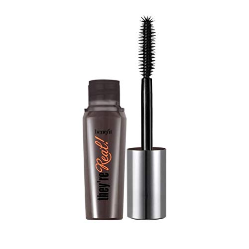 Product Cover Benefit Cosmetics They're Real! Lengthening Mascara Travel Size Black Mini 0.14 Ounce