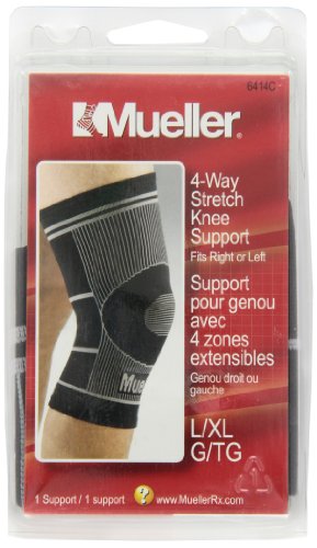 Product Cover Mue/Sprt 4-Way Knee Suppo Size 1ct Mueller Sport W-Way Knee Support 1ct