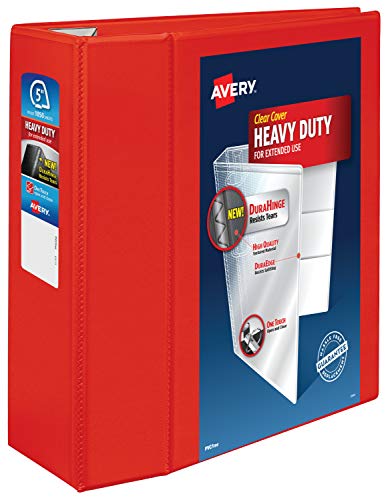 Product Cover Avery Heavy Duty View 3 Ring Binder, 5