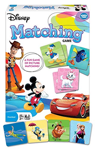 Product Cover Wonder Forge Disney Classic Characters Matching Game for Boys & Girls Age 3 to 5 - A Fun & Fast Disney Memory Game