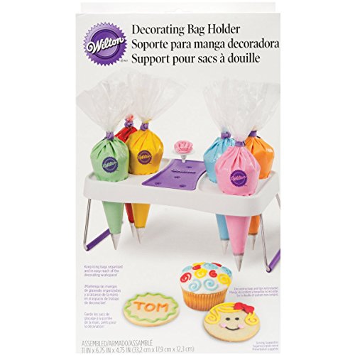 Product Cover Wilton Cake Decorating Icing Bag Stand, 6-Cavity