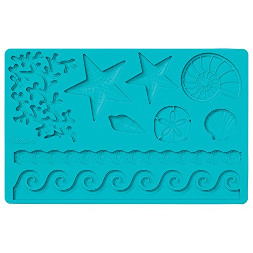 Product Cover Wilton Silicone Sea Life Fondant and Gum Paste Mold - Cake Decorating Supplies