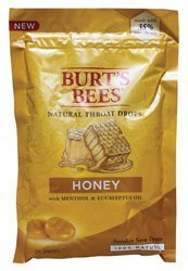Product Cover Burt's Bees Natural Throat Drops Honey, 20 Count, 6 Packs