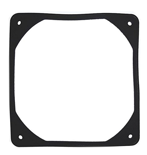 Product Cover coolerguys 120mm Anti-Vibration Rubber Fan Gasket - Black