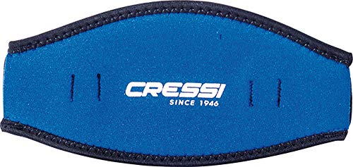 Product Cover Cressi Neoprene Mask Strap Cover, blue