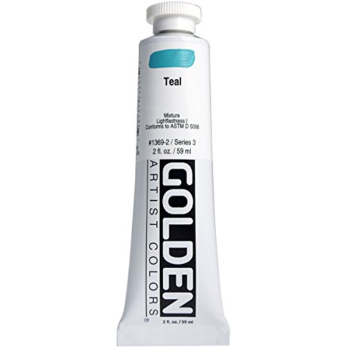 Product Cover Golden Heavy Body Acrylic Paint 2oz-Teal (GLDNHB-13692)