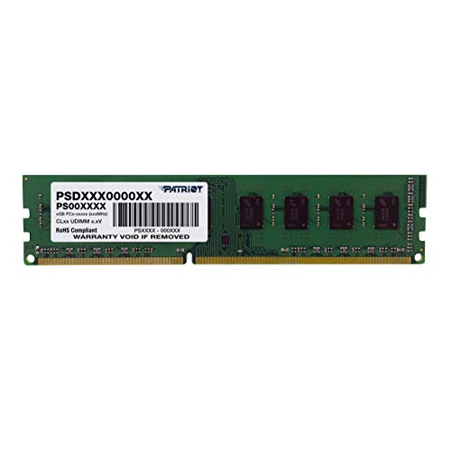 Product Cover Patriot Signature 8GB DIMM DDR3 CL11 PC3-12800 (1600MHz) PSD38G16002