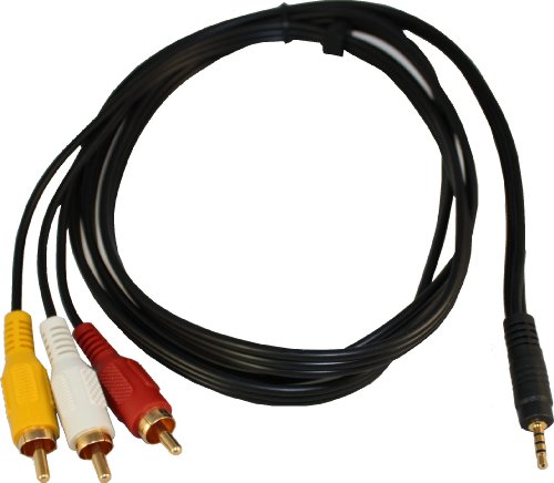 Product Cover dCables Sony Handycam CCD-TRV318 AV Cable - TV Video Cord for Sony Handycam CCD-TRV318