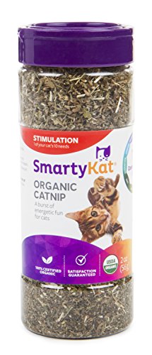 Product Cover SmartyKat Organic Catnip, 2 oz Canister