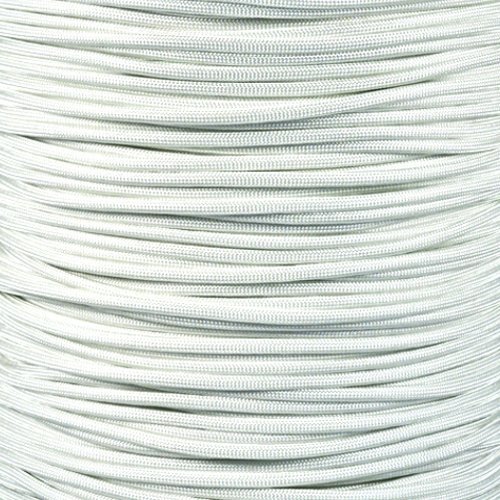 Product Cover SGT KNOTS Paracord 550 Type III 7 Strand - 100% Nylon Core and Shell 550 lb Tensile Strength Utility Parachute Cord for Crafting, Tie-Downs, Camping, Handle Wraps (4mm - 100 ft - White)
