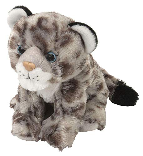 Product Cover Wild Republic Snow Leopard Plush, Stuffed Animal, Plush Toy, Gifts for Kids, Cuddlekins 8 Inches