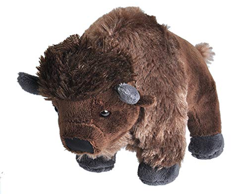 Product Cover Wild Republic Bison Plush, Stuffed Animal, Plush Toy, Gifts for Kids, Cuddlekins 8 Inches