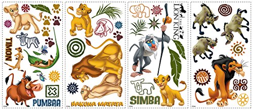 Product Cover RoomMates The Lion King Peel and Stick Wall Decals - RMK1921SCS