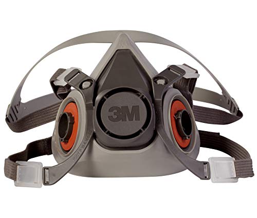Product Cover 3M Half Facepiece Reusable Respirator 6200, Gases, Vapors, Dust, Paint, Cleaning, Grinding, Sawing, Sanding, Welding, Medium
