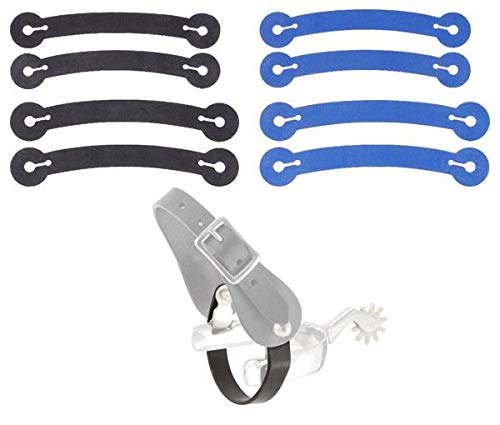 Product Cover Tough 1 Curved Strap Spur Tie Downs, Black