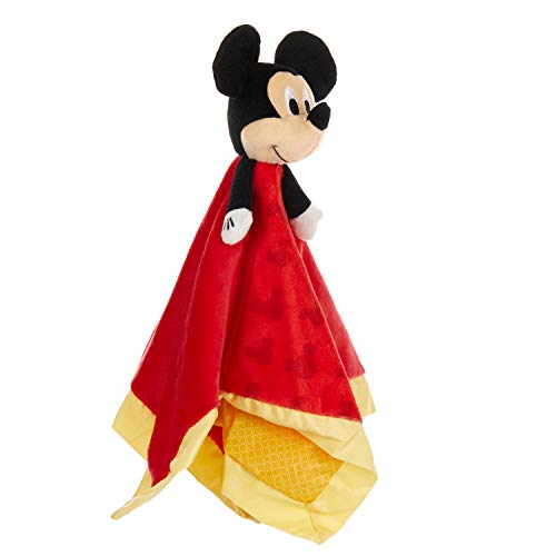 Product Cover Disney Baby Mickey Mouse Plush Stuffed Animal Snuggler Blanket - Red