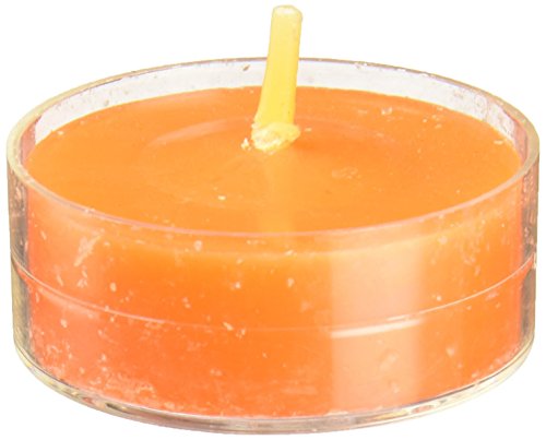 Product Cover Zest Candle 50-Piece Tealight Candles, Orange