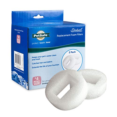 Product Cover PetSafe Drinkwell 360 Replacement Foam Filter for Dog and Cat Water Fountains, 2-Pack