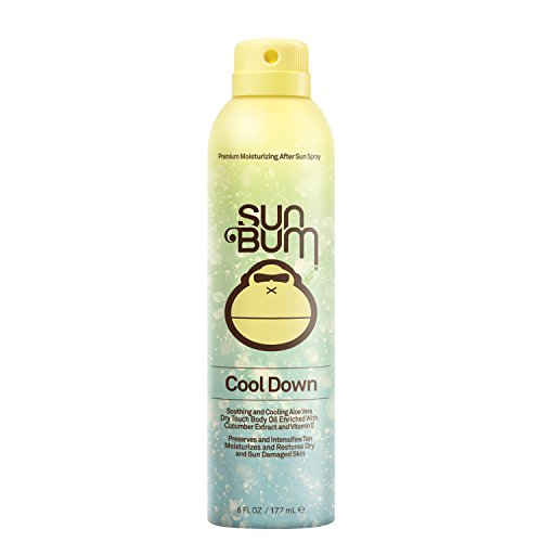 Product Cover Sun Bum Cool Down Hydrating After Sun Spray | Cooling Vitamin E, Aloe & Cocoa Butter Spray for Instant Sun Burn Relief | Hypoallergenic, Gluten Free, Vegan | 6oz Spray Bottle