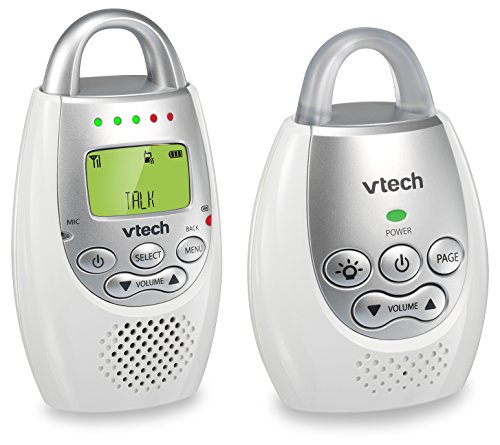 Product Cover VTech DM221 Audio Baby Monitor with up to 1,000 ft of Range, Vibrating Sound-Alert, Talk Back Intercom & Night Light Loop