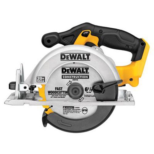 Product Cover DEWALT 6-1/2-Inch 20V MAX Circular Saw, Tool Only (DCS391B)