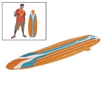 Product Cover Fun Express - Inflatable Surf Board - Toys - Inflates - Inflatable Decor - 1 Piece