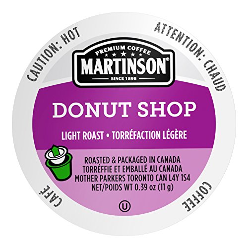 Product Cover Martinson Single Serve Coffee Capsules, Donut Shop, Compatible with Keurig K-Cup Brewers, 48 Count