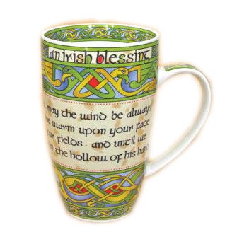 Product Cover Irish Blessing bone china mug - 