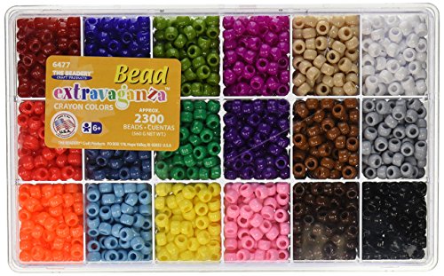Product Cover The Beadery Giant Crayon Bead Box - approximately 2300 beads