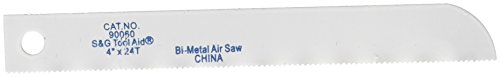 Product Cover Tool Aid S&G (90060) Reciprocating Air Saw Blades, Pack of 5