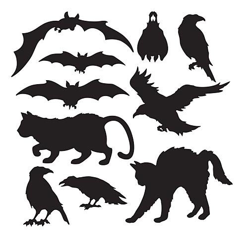 Product Cover Halloween Silhouettes   (10/Pkg)